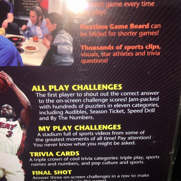 New & Factory Sealed Sports Scene It DVD Game - Picture 4 of 5